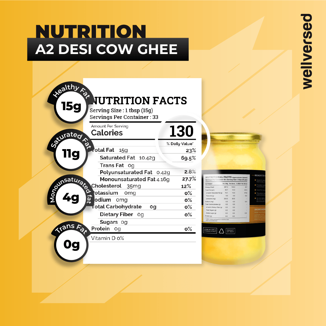 Ketofy - A2 Desi Cow Ghee (1kg)