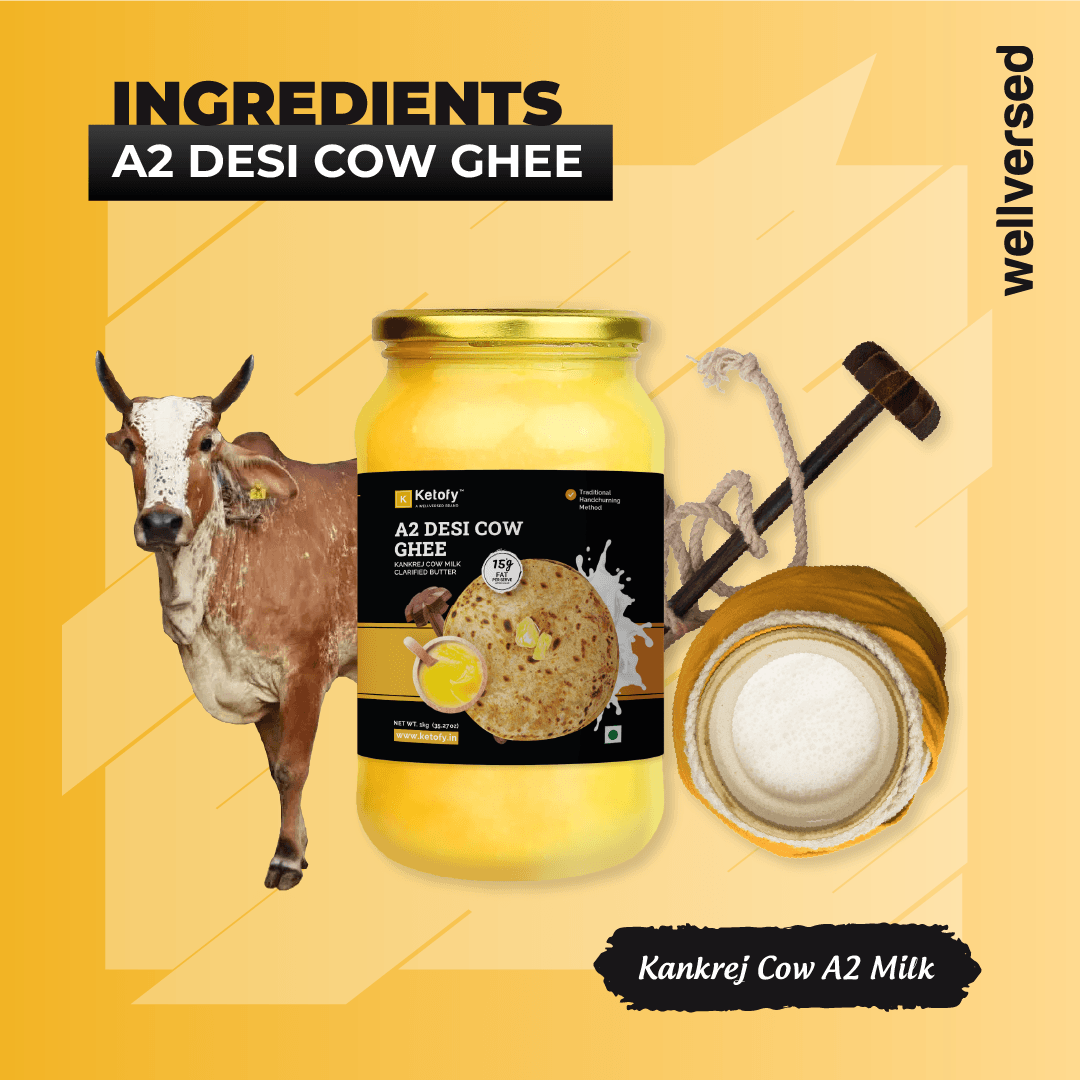 Ketofy - A2 Desi Cow Ghee (1kg)