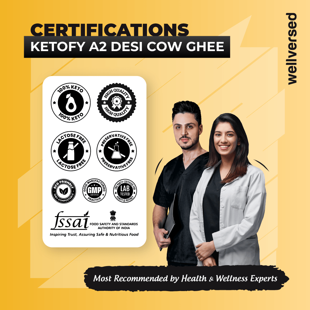 Ketofy - A2 Desi Cow Ghee (1kg)