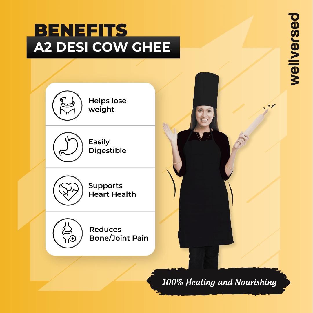 Ketofy - A2 Desi Cow Ghee (1kg)