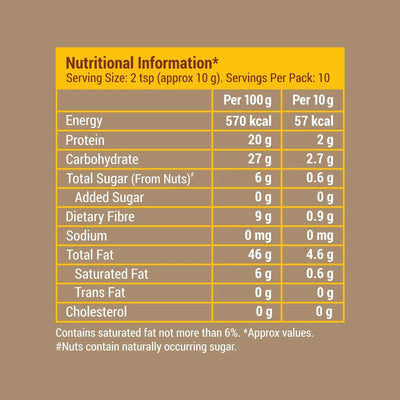 Slurrp Farm 100% Natural Nut Powder | 100 gms
