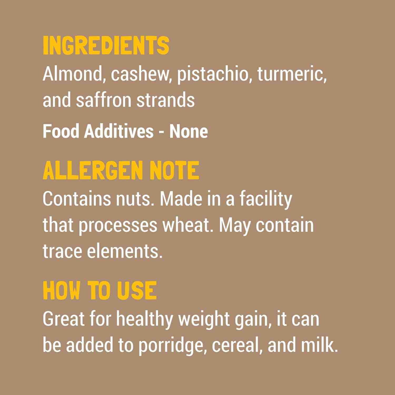 Slurrp Farm 100% Natural Nut Powder | 100 gms