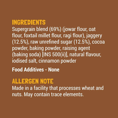 Slurrp Farm Chocolate Pancake Mix | 150 gms