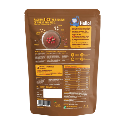 Slurrp Farm Chocolate Pancake Mix | 150 gms
