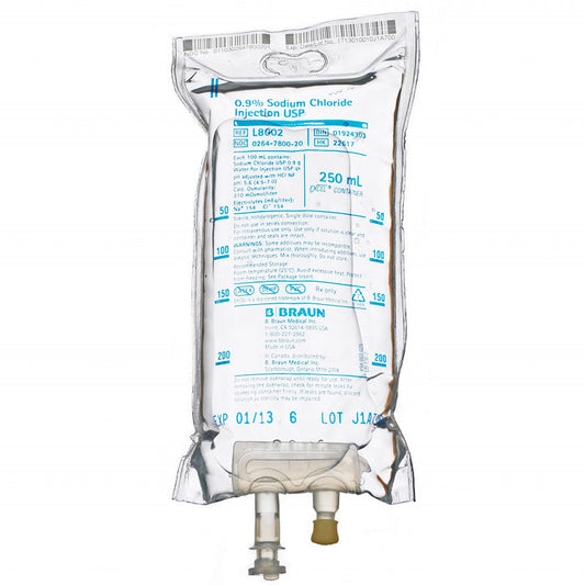IV Bag Sodium Chloride 0.9% IV Solution Saline 1000 mL Bag (EACH) (Rx)