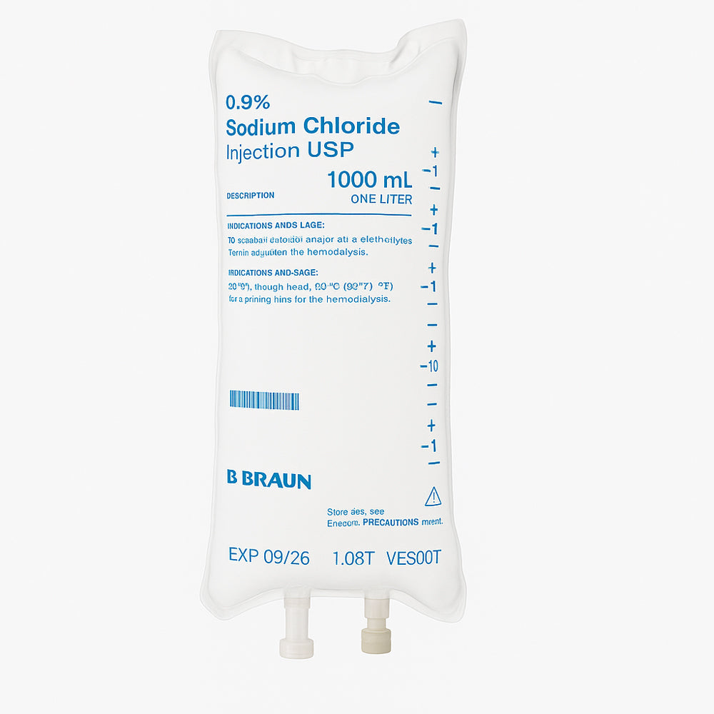IV Bags, IV Fluid Solution for Intravenous & Infusion IV Therapy (Rx)