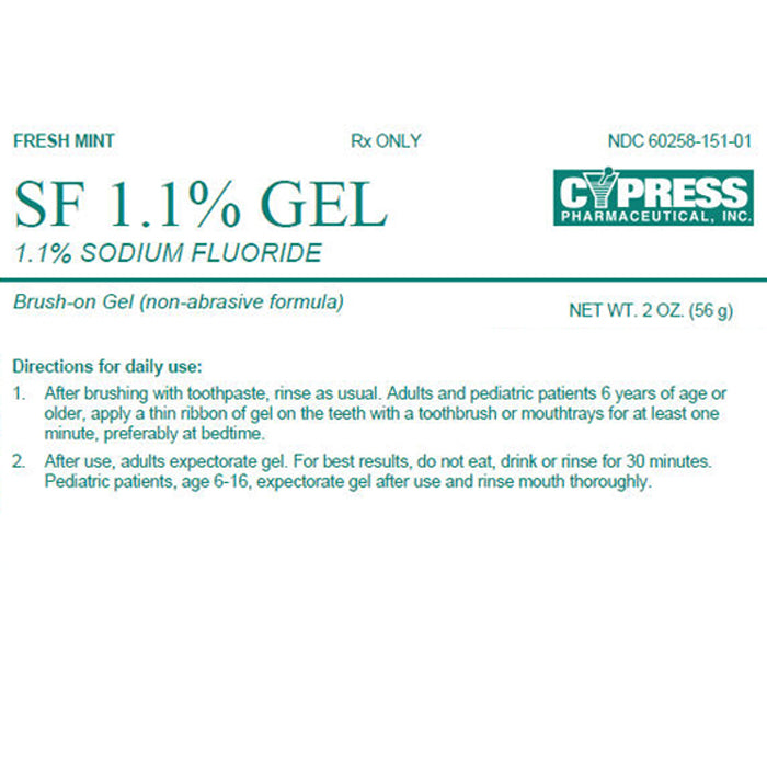 Sodium Fluoride 1.1% Brush-on Gel Toothpaste, Mint 2oz Tube – Himkhand