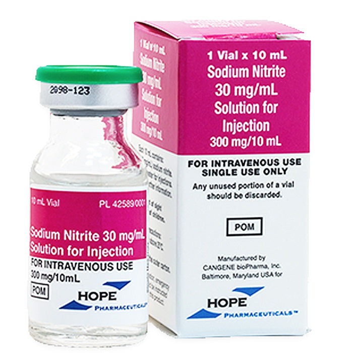 Sodium Nitrite for Injection Single-Dose Vial 10 mL