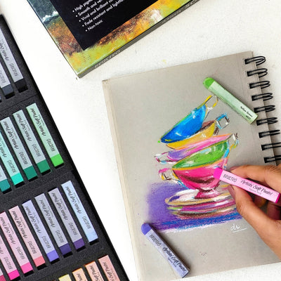 Brustro Artists' Soft Pastels Set of 24