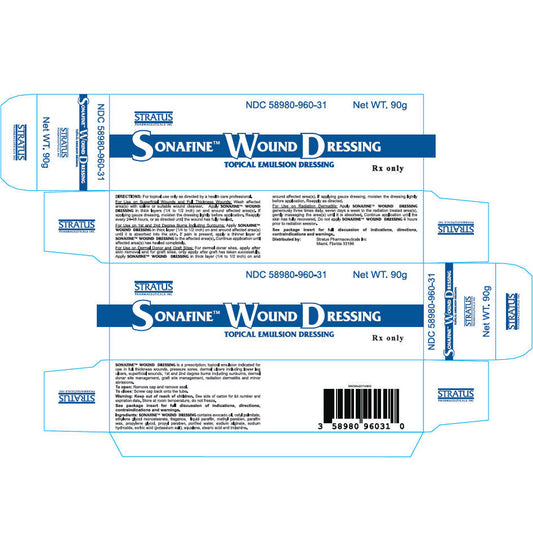 Sonafine Wound Dressing Emulsion Topical Dressing (Rx)