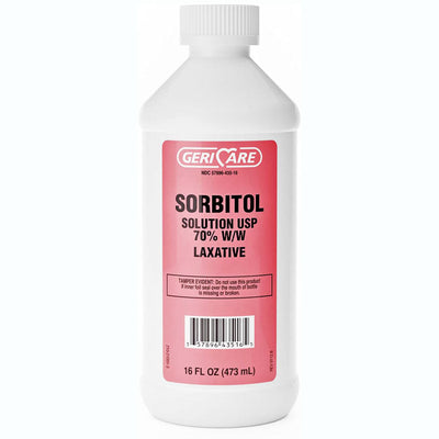 Sorbitol Solution 70% Liquid Laxative by Geri-Care 16 oz
