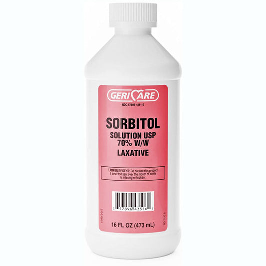 Sorbitol Solution 70% Liquid Laxative by Geri-Care 16 oz