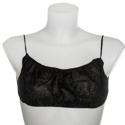 Spa Bra without Back Disposable, Black Color, Large/X-Large Size