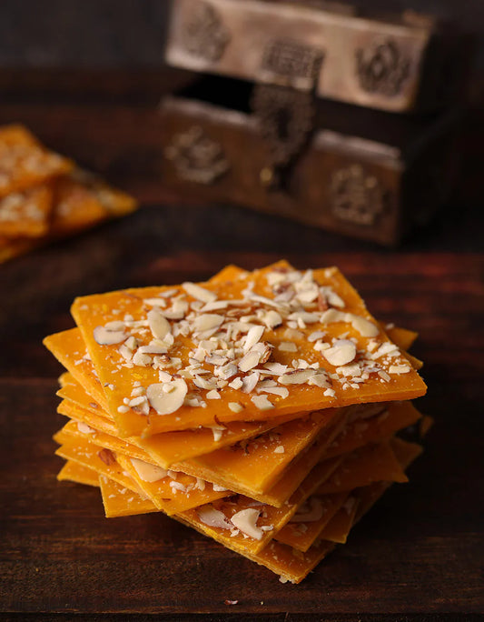 Kandoi Bhogilal Mulchand Special Kesar Ice Halwa - 500 gms