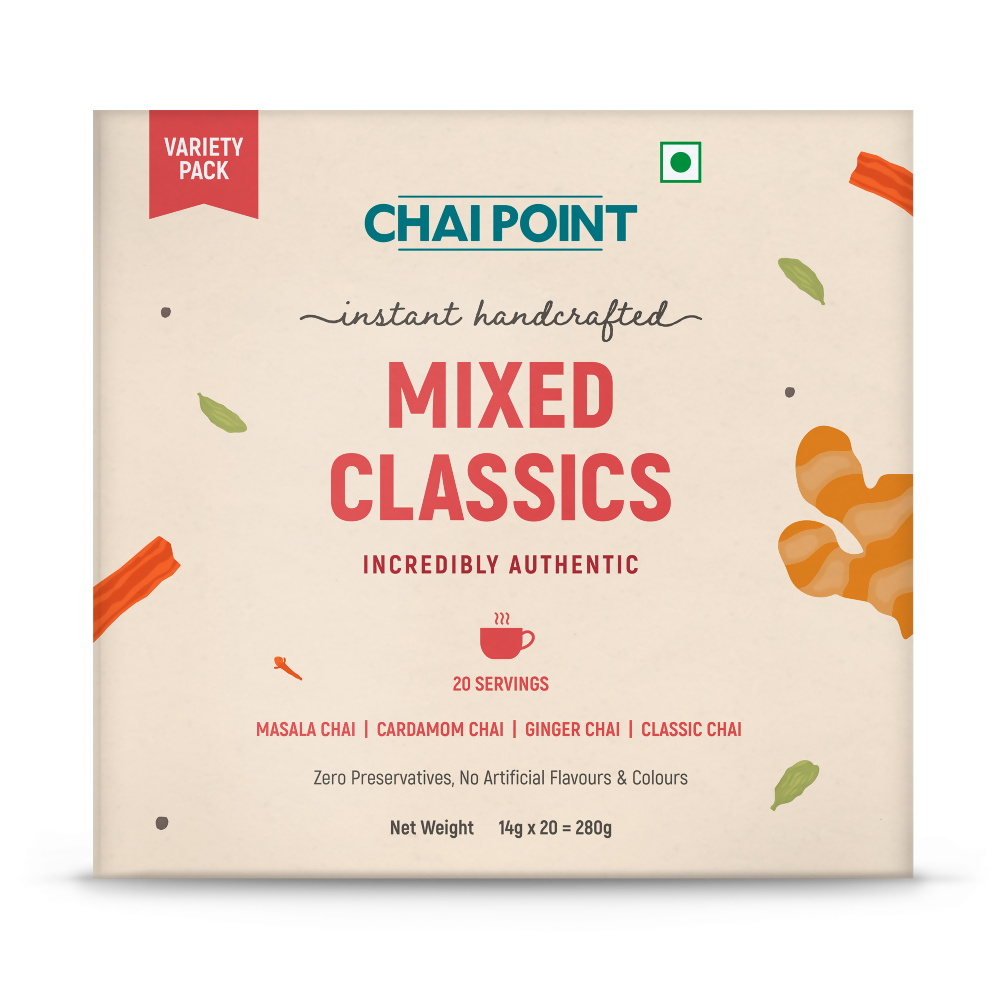 Chai Point Mixed Classics – Instant Chai Variety Pack – Himkhand