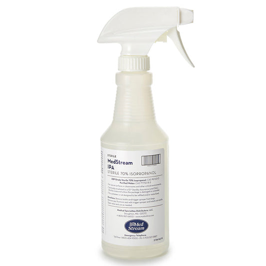 Sterile MedStream IPA Alcohol-Based Surface Cleaner Spray 16 oz x 12/Case