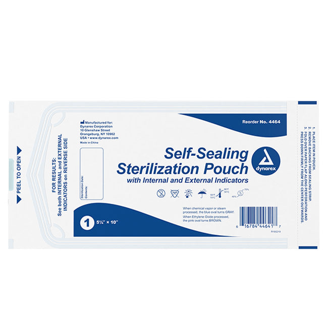 Sterilization Pouches Self-Sealing 200/Box