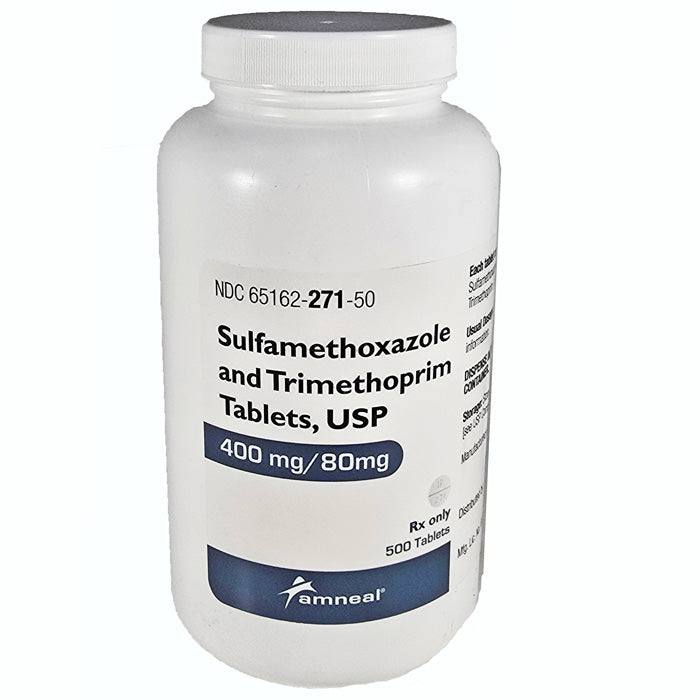 Sulfamethoxazole Trimethoprim Tablets 400 mg/80 mg, 500 Count (RX)