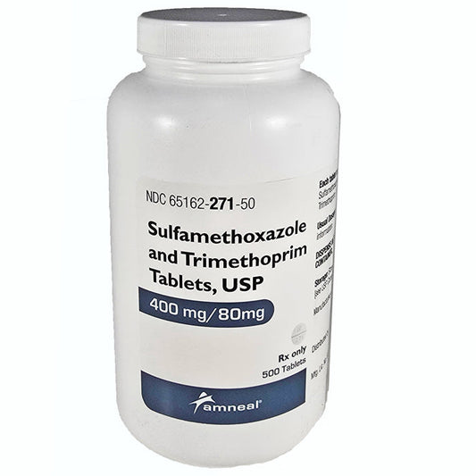 Sulfamethoxazole Trimethoprim Tablets 400 mg/80 mg, 500 Count (RX)