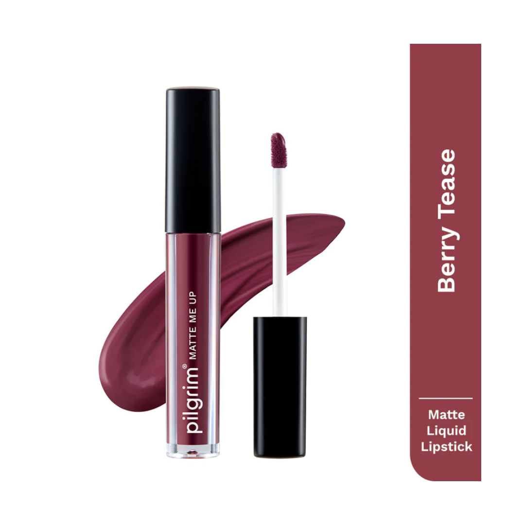 PILGRIM MATTE ME UP LIQUID LIPSTICK 02 BERRY TEASE 3ML