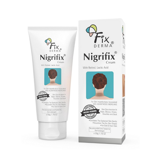 Fix derma nigrifix cream 50g- with retinol ,lactic acid & Urea