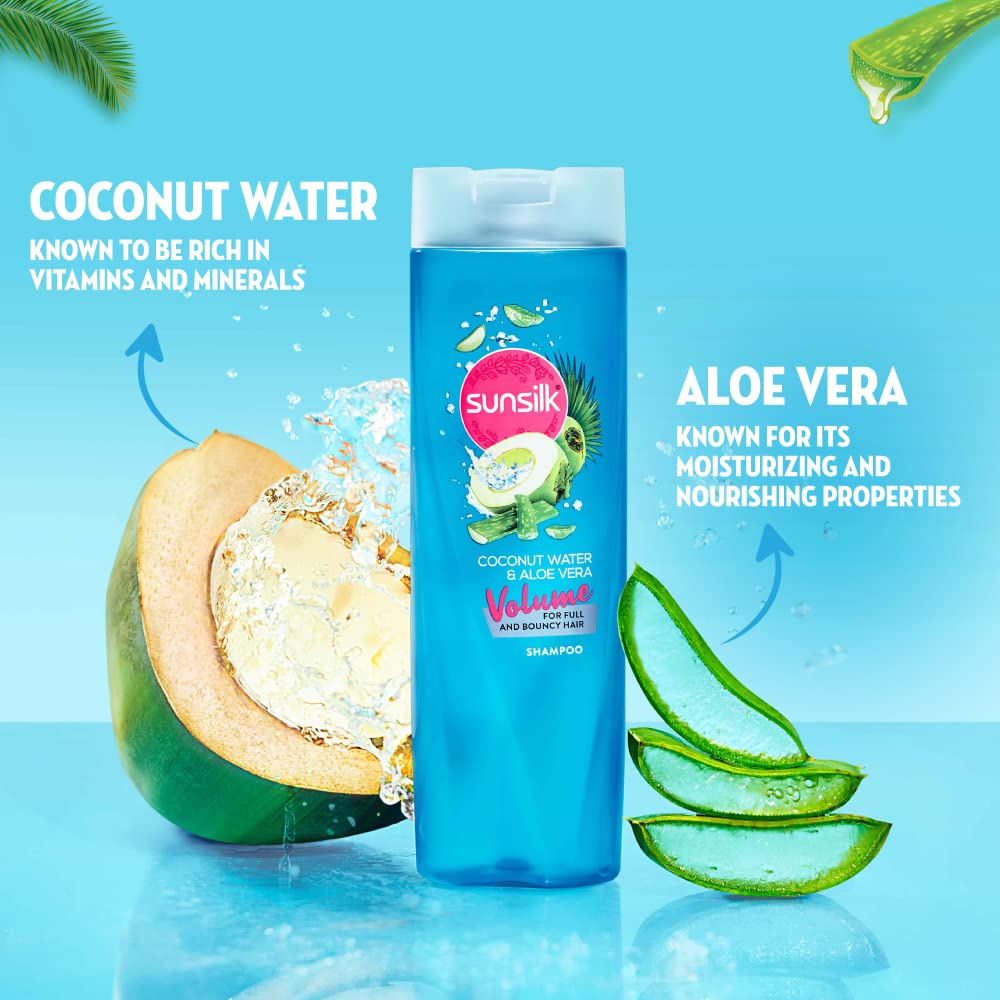 Sunsilk Coconut Water and Aloe Vera Volume Hair Shampoo