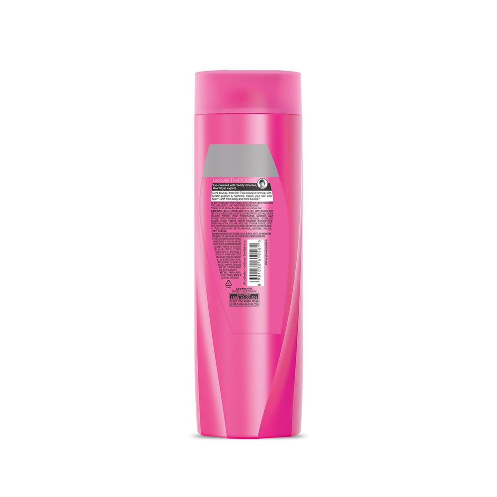 Sunsilk Lusciously Thick & Long Shampoo With Keratin, For 2X Thicker Hair