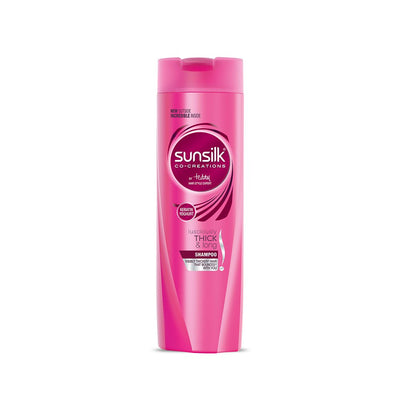 Sunsilk Lusciously Thick & Long Shampoo With Keratin, For 2X Thicker Hair