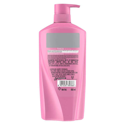 Sunsilk Lusciously Thick & Long Shampoo With Keratin, For 2X Thicker Hair