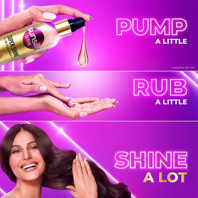 Sunsilk Super Shine Hair Serum For Dry Frizzy Hair