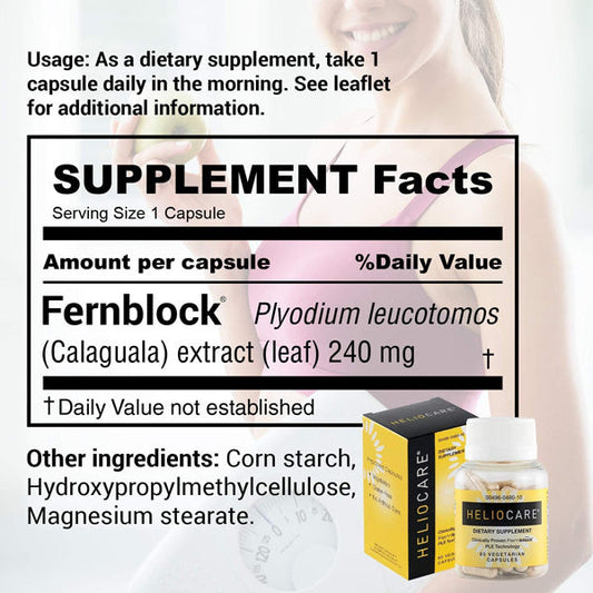 Heliocare Anti-Aging and Sun Effects Capsules with Fernblock Technology 60 Count