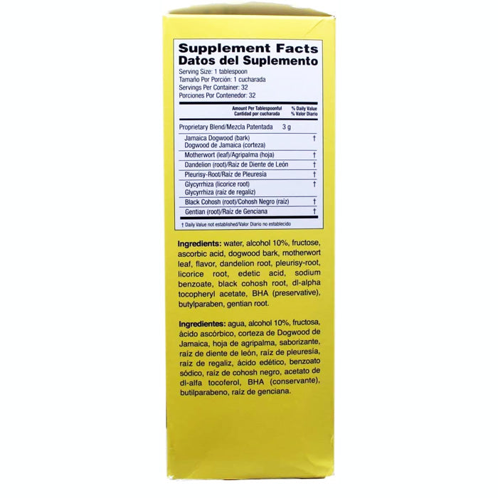 Lydia Pinkham Herbal Liquid Supplement with Vitamin C and E, Menstruation and Menopause Aid