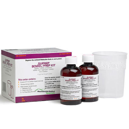 Suprep Bowel Prep Kit (Colonoscopy Prep Kit) with Berry Flavor (Rx)