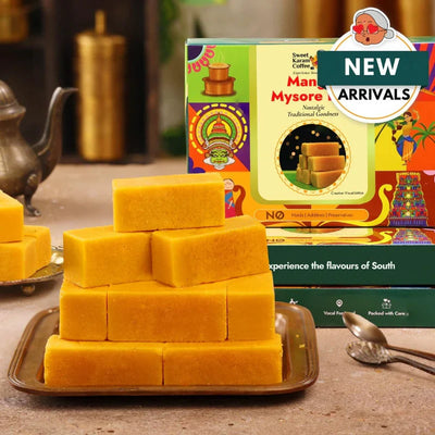 Sweet Karam Coffee Mango Mysorepak - 400 gms