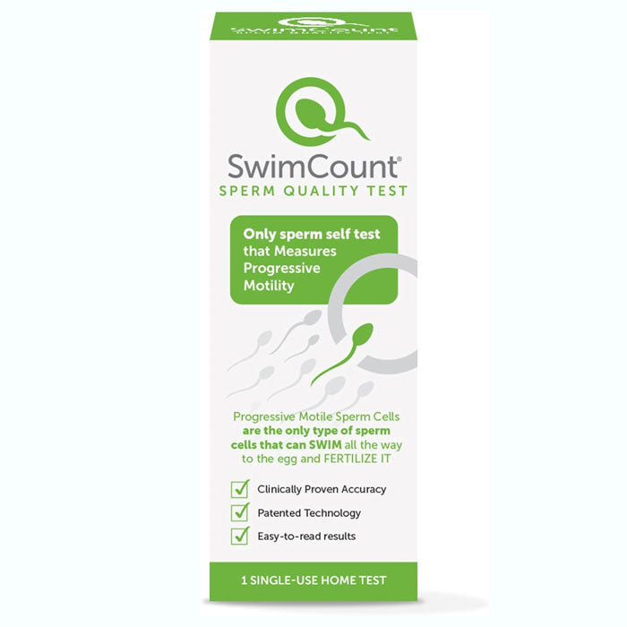 SwimCount Sperm Quality Test Male Fertility Home Testing Kit