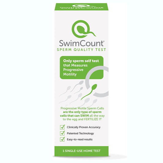 SwimCount Sperm Quality Test Male Fertility Home Testing Kit
