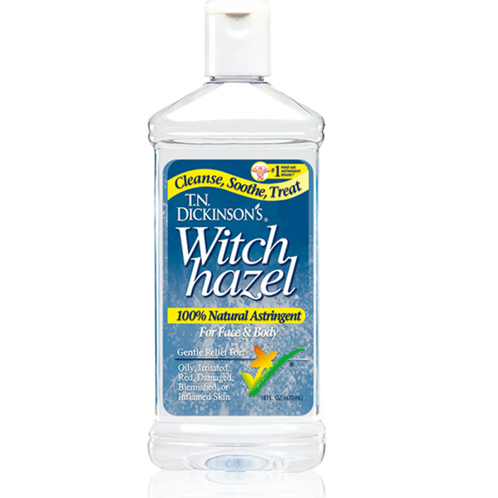 Witch Hazel 100% Natural Astringent 16 oz. Bottle by T.M. Dickinson's