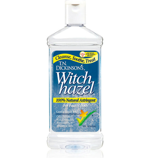 Witch Hazel 100% Natural Astringent 16 oz. Bottle by T.M. Dickinson's