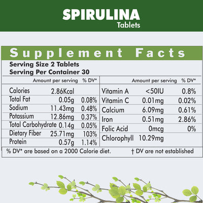 Herbal Hills Ayurveda Spirulina Tablets