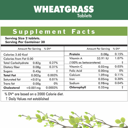 Herbal Hills Ayurveda Wheatgrass Tablets