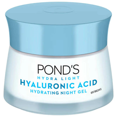 Pond's Hydra Light Hyaluronic Acid Hydrating Night Gel - 50 gm