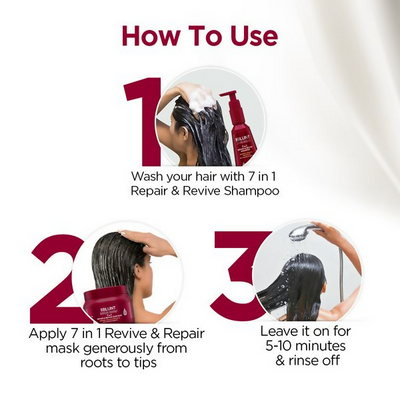 BBlunt 7 in 1 Repair & Revive Must Haves Combo