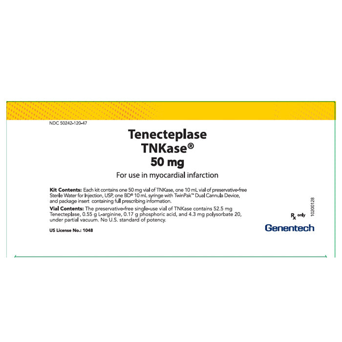 TNKASE Tenecteplase Kit 50 mg **Refrigeration Required**
