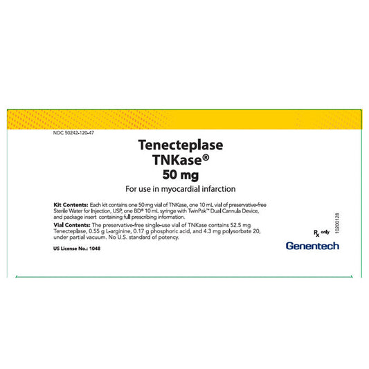 TNKASE Tenecteplase Kit 50 mg **Refrigeration Required**