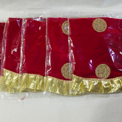 Nilanchal Handicraft Thal Posh Cover - Set of 1                                                   Code - TPC01