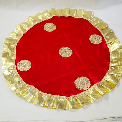 Nilanchal Handicraft Thal Posh Cover - Set of 1                                                   Code - TPC01