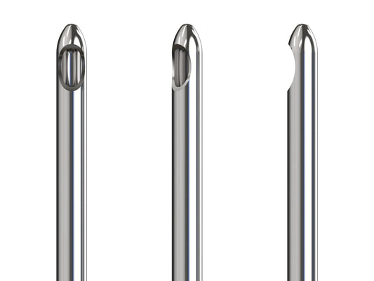 Aesthetic Cannula Needles SteriGlide MicroCannulas Non-Safety 25 Gauge 1-1/2 Inch Length, 20/ Box