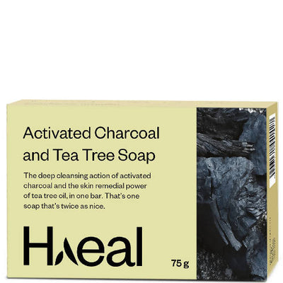 Haeal Activated Charcoal And Tea Tree Soap