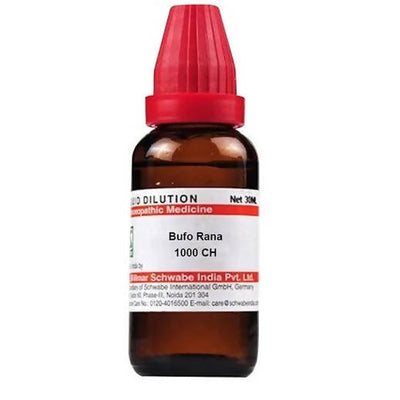 Dr. Willmar Schwabe India Bufo Rana Dilution
