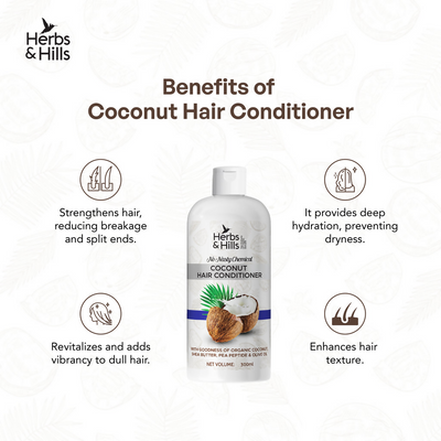 Herbs & Hills Coconut Hair Conditioner